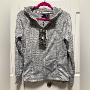 Women’s Spyder Active fleece lined hooded jacket NWT!!!! Size M.